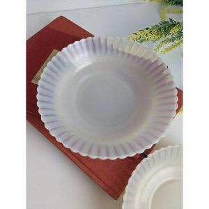 Macbeth Evans petalware Monax pattern bowls set of 3